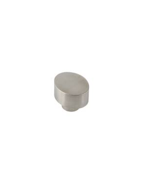 I.GALLEGAS POMO 872 OVALADO ACERO INOX 33 MM